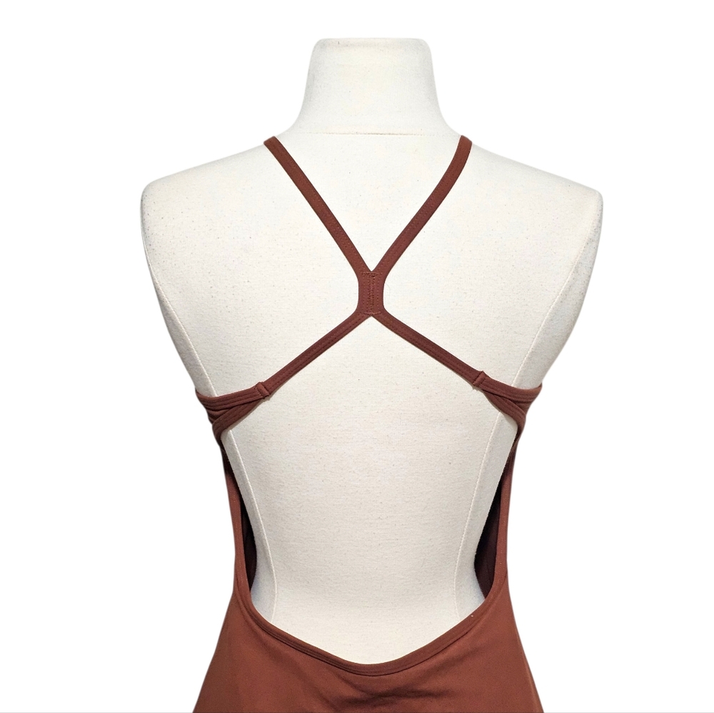 SET Active Sportbody Rust Brown Performance Skort Dress Size Small - Picture 10 of 13